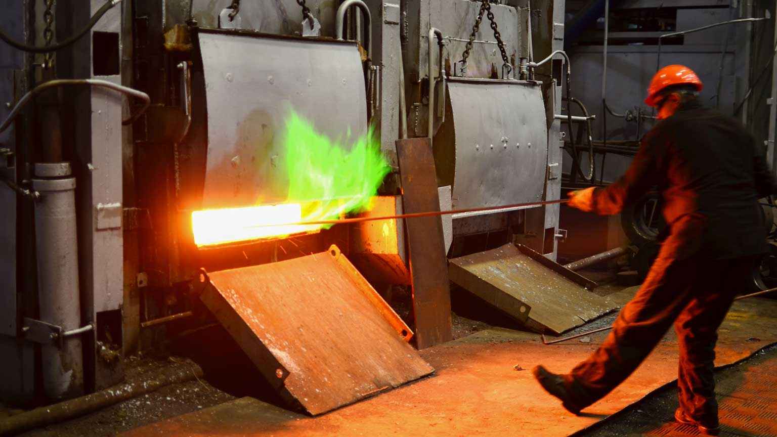 Steel quenching at high temperature