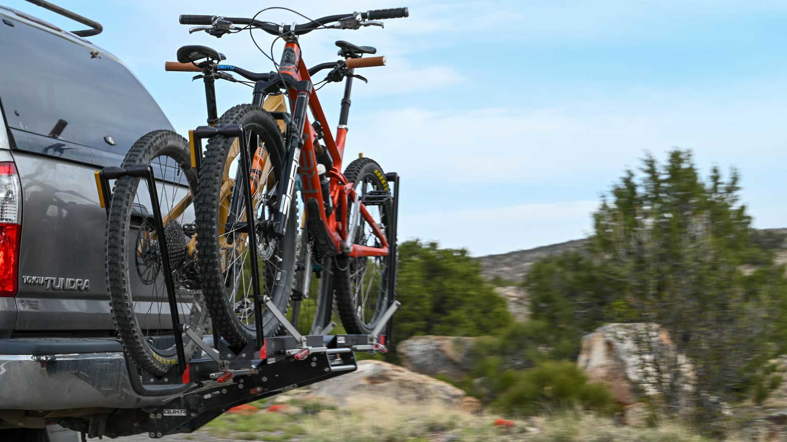 QuikrStuff, based in Grand Junction, Colo., designed a modular, no-tools bike rack that includes 14 new patents and is made in the U.S.