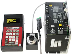 The Mitchell Electronics TI-3000JX is a generic solution used to run tests on servo motors. The Mitchell Electronics TI-3000JX is a generic solution used to run tests on servo motors.