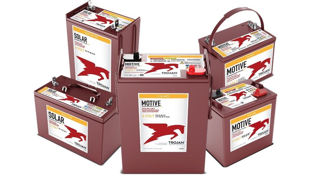 Figure 3: New batteries have advanced design features to extend battery life and simplify maintenance.