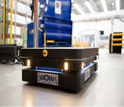 Employees at Kinrise Snackfood in Australia have named their robots after their Cobs popcorn brand, including Wow, Choc, Ding and Pop! Employees at Kinrise Snackfood in Australia have named their robots after their Cobs popcorn brand, including Wow, Choc, Ding and Pop!