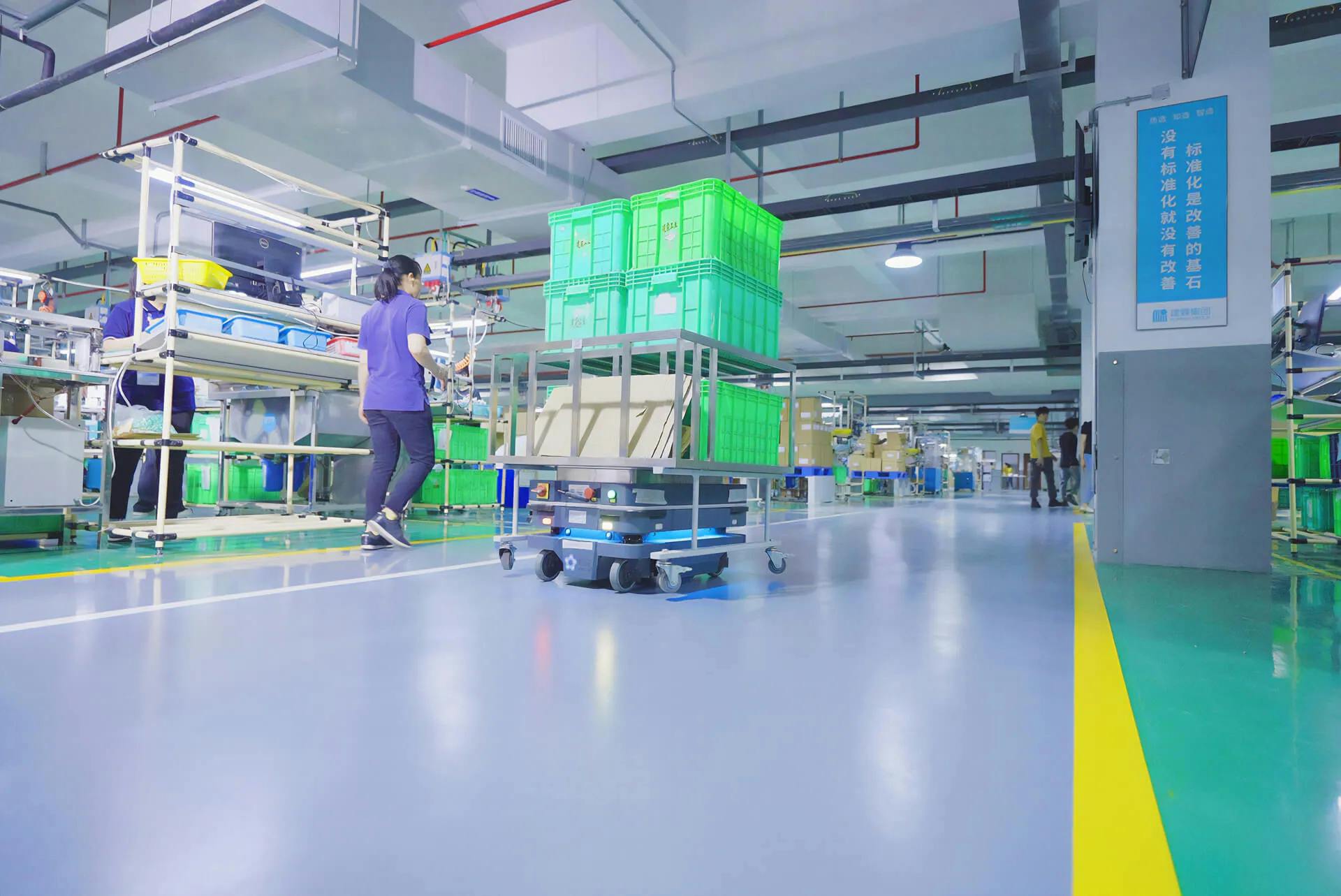 Runner (automated its internal transportation and material handling through XIAMEN) Corp., a player in China&rsquo;s kitchen and sanitary ware industry, has a fleet of 12 AMRs, helping to create accurate, efficient and labor-free logistics processes.
