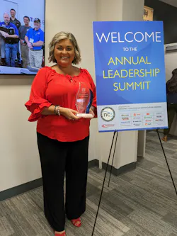 Danielle Ward, an educator at Hilldale High School in Muskogee, Okla., was awarded the 2024 Instructor of the Year by Tormach at NC3’s Annual Leadership Summit. Danielle Ward, an educator at Hilldale High School in Muskogee, Okla., was awarded the 2024 Instructor of the Year by Tormach at NC3’s Annual Leadership Summit.