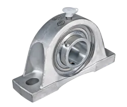 Sealmaster SS Gold bearings feature a 316 passivated stainless-steel housing and 440C stainless steel insert and a high-performance triple lip seal that retains lubricant and prevents contamination. It is IP69K certified, which verifies it can withstand the toughest environments. Sealmaster SS Gold bearings feature a 316 passivated stainless-steel housing and 440C stainless steel insert and a high-performance triple lip seal that retains lubricant and prevents contamination. It is IP69K certified, which verifies it can withstand the toughest environments.