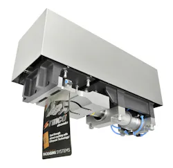 By eliminating the use of compressed air to develop seal force, Rinco Ultrasonics’ FPA4500EM servo-driven pouch sealer significantly reduces energy consumption.By eliminating the use of compressed air to develop seal force, Rinco Ultrasonics’ FPA4500EM servo-driven pouch sealer significantly reduces energy consumption. By eliminating the use of compressed air to develop seal force, Rinco Ultrasonics’ FPA4500EM servo-driven pouch sealer significantly reduces energy consumption.By eliminating the use of compressed air to develop seal force, Rinco Ultrasonics’ FPA4500EM servo-driven pouch sealer significantly reduces energy consumption.