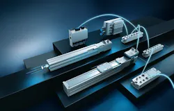 Festo displayed motion control solutions for food and packaging operations; adaptable gripping solutions for packaging applications; VTUX valve terminals; vacuum components; Didactic learning solutions; and Fabco Air imperial components at PACK EXPO 2024. Festo displayed motion control solutions for food and packaging operations; adaptable gripping solutions for packaging applications; VTUX valve terminals; vacuum components; Didactic learning solutions; and Fabco Air imperial components at PACK EXPO 2024.