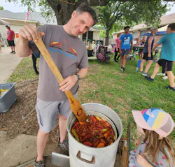 Dr. John Granier draws parallels between seemingly unrelated fields, integrating knowledge from a range of disciplines to foster innovative solutions, e.g., techniques in cooking food can cross over with adaptation to mixing and blending reactive materials. Dr. John Granier draws parallels between seemingly unrelated fields, integrating knowledge from a range of disciplines to foster innovative solutions, e.g., techniques in cooking food can cross over with adaptation to mixing and blending reactive materials.