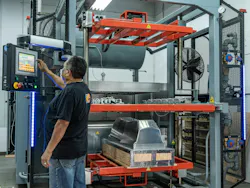 A machine operator at McNeal Enterprises Inc. A machine operator at McNeal Enterprises Inc.