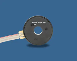 The Novotechnik WAL 200 Series of hollow shaft angle sensors provide absolute, rotary position. The Novotechnik WAL 200 Series of hollow shaft angle sensors provide absolute, rotary position.