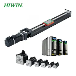 Single-axis stages from HIWIN Single-axis stages from HIWIN
