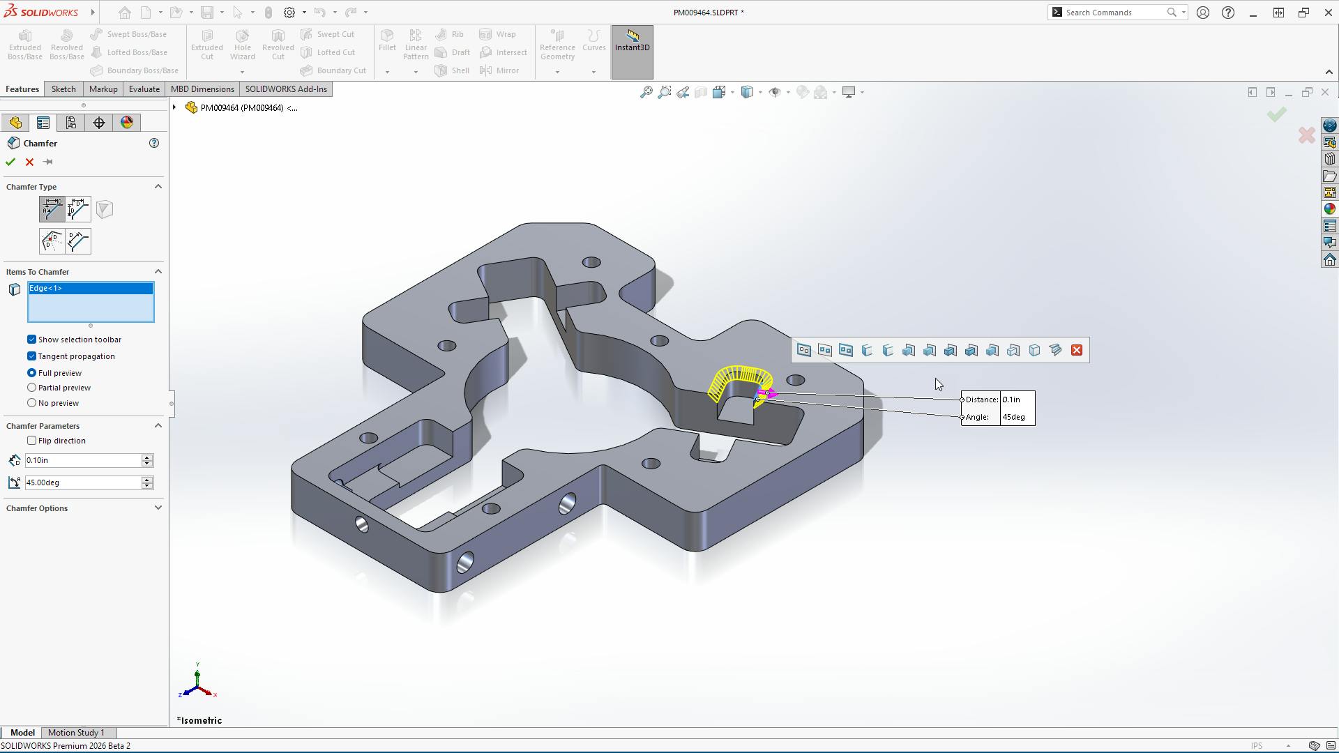 Selection helper creenshot