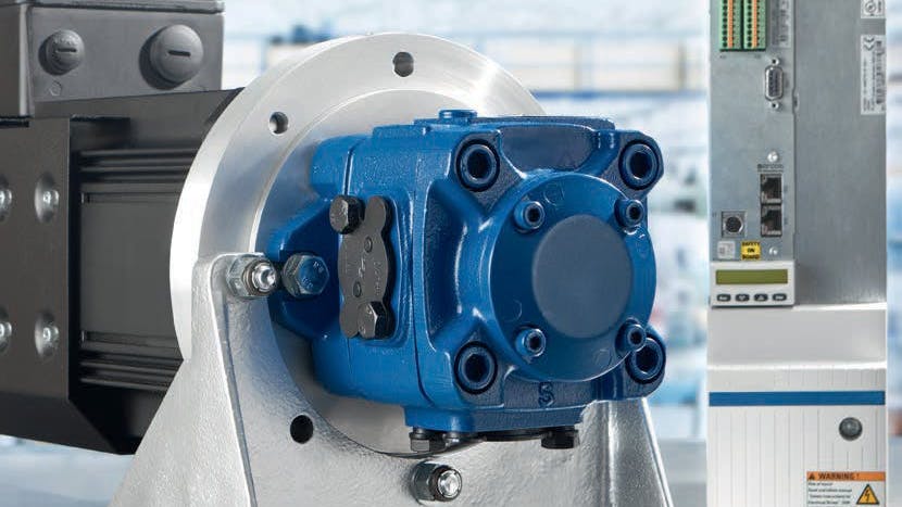 Variable-speed pump drive unit