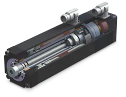 Distinct design attributes of integrated actuators directly influence the performance of the linear motion system. Distinct design attributes of integrated actuators directly influence the performance of the linear motion system.