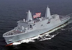 Raytheon to provide shipboard electronics for Navy's 11th San Antonio-class expeditionary warfare ship Raytheon to provide shipboard electronics for Navy's 11th San Antonio-class expeditionary warfare ship