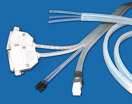 Flexible flat silicone cables for robotics and mobile teleconferencing introduced by Cicoil