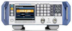 Switchable step attenuator for receiver linearity testing introduced by Rohde & Schwarz Switchable step attenuator for receiver linearity testing introduced by Rohde & Schwarz