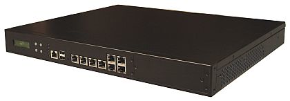 1U rugged rackmount computer for networking and security introduced by WIN Enterprises