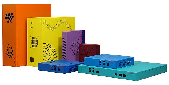 Small-form-factor embedded computing enclosures for communications and industrial offered by Pentair