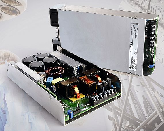 1U single-output switching power supplies for military applications introduced by Excelsys