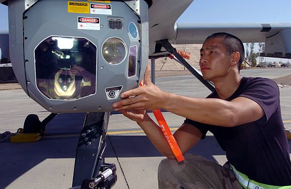 Air Force to buy Raytheon multispectral UAV sensor payloads for Reaper hunter-killer drone