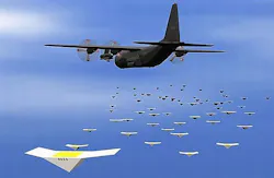DARPA rounds out Gremlins program with four companies to create overwhelming drone swarms DARPA rounds out Gremlins program with four companies to create overwhelming drone swarms
