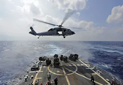 Navy chooses sensor datalink from L-3 Communications-West to help helicopters and warships share information Navy chooses sensor datalink from L-3 Communications-West to help helicopters and warships share information