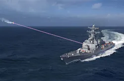 Navy to install laser weapons on destroyer in 2021 to defend against boats and unmanned vehicles Navy to install laser weapons on destroyer in 2021 to defend against boats and unmanned vehicles