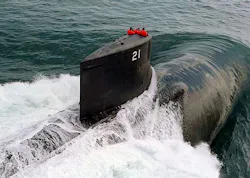 Submarine sonar experts at L-3 Chesapeake Sciences Corp. in Millersville, Md., will build additional TB-34X towed array sonar systems for U.S. Navy submarines under terms of a $13.8 million order Submarine sonar experts at L-3 Chesapeake Sciences Corp. in Millersville, Md., will build additional TB-34X towed array sonar systems for U.S. Navy submarines under terms of a $13.8 million order