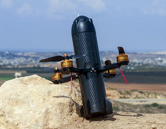 DroneBullet is a kamikaze drone missile that knocks enemy UAVs out of the sky