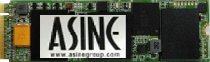 Rugged 1TB M.2 NVMe FLASH storage. ASM2-NVMe. Image from Asine Ltd.