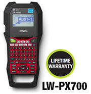 The LW-PX700 eatures Mixed-Length printing for variable length labels on a single half-cut strip and Pick-and-Print for faster print-and-apply in the field.