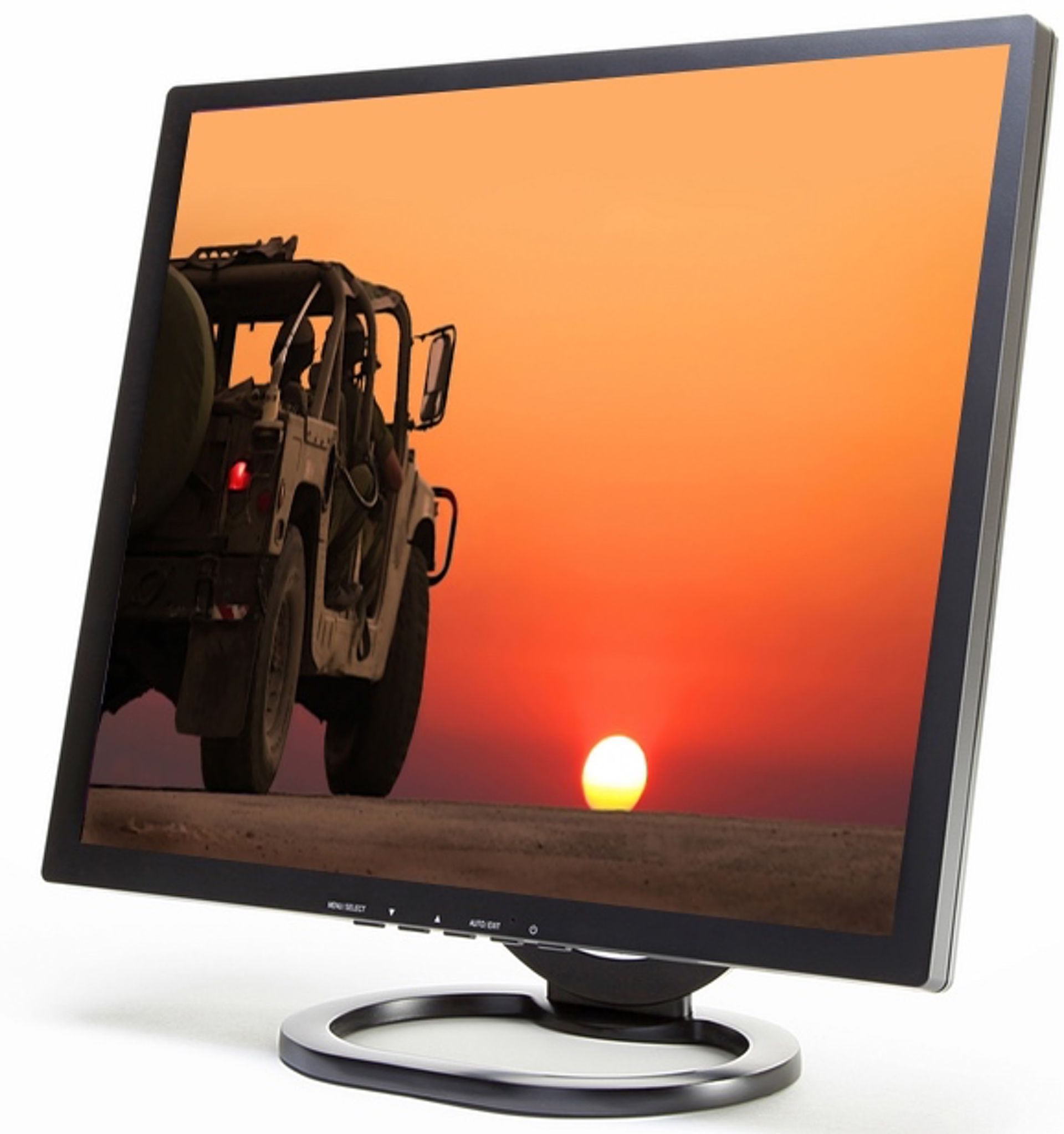 19' Daylight Viewable Video Display for Extreme Temperatures