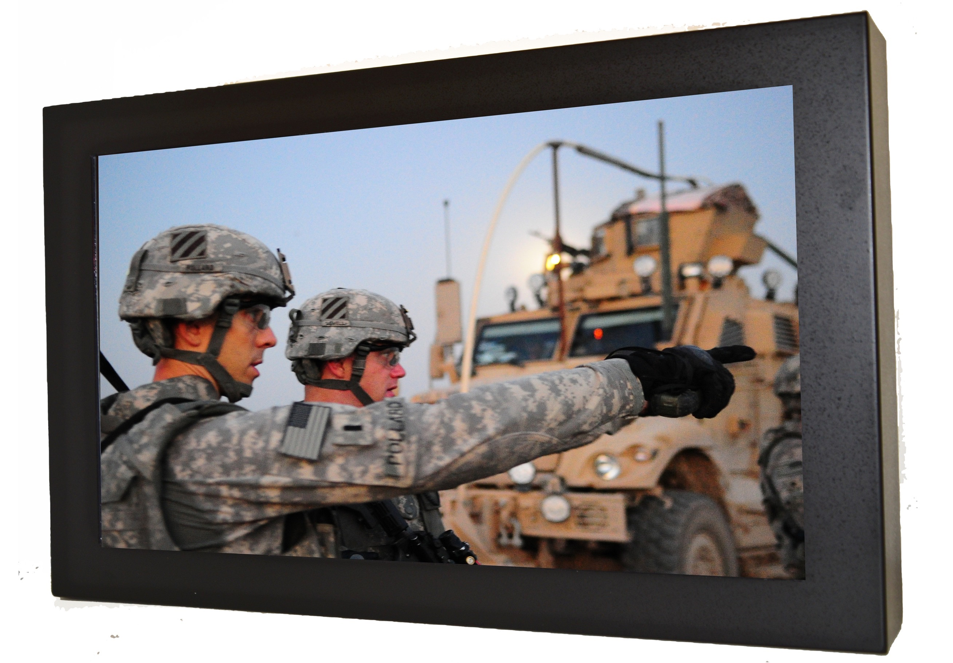 Rugged Waterproof 18.5' Sunlight Readable Video Display