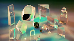 PG&O corner cubes' angular tolerance ± 1 arc second, surface quality 20/10, surface flatness λ/10, dimensional tolerances ±.002'. PG&O corner cubes' angular tolerance ± 1 arc second, surface quality 20/10, surface flatness λ/10, dimensional tolerances ±.002'.