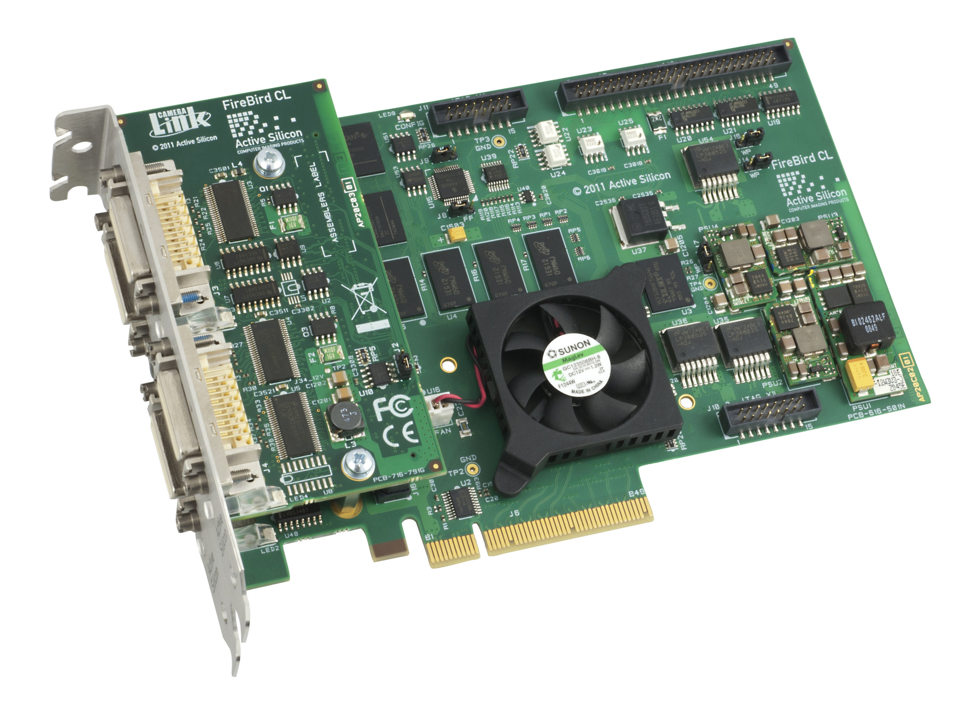 FireBird Camera Link Frame Grabber Dual Deca - Nothing in the Camera Link world is faster!