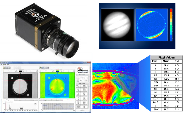 PolarCam applications include astronomy, stress characterisation, remote sensing and birefringence measurement
