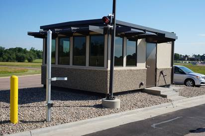 Welded Steel Security Building