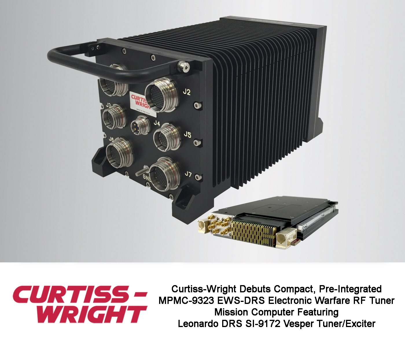 NEW MPMC-9323 EWS-DRS MISSION COMPUTER SPEEDS DEVELOPMENT/DEPLOYMENT OF HIGH PERFORMANCE EW/RF APPLICATIONS WITH COTS-BASED OPEN ARCHITECTURE SOLUTION
