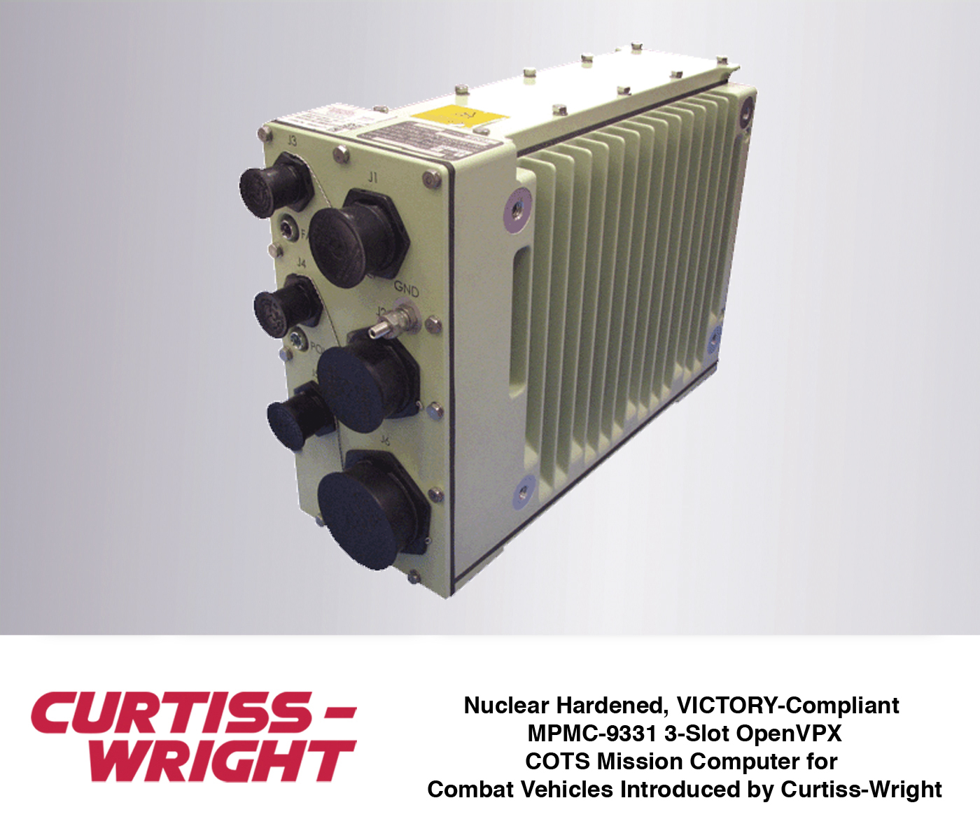 MPMC-9331 Nuclear Hardened, VICTORY-Compliant COTS Mission Computer