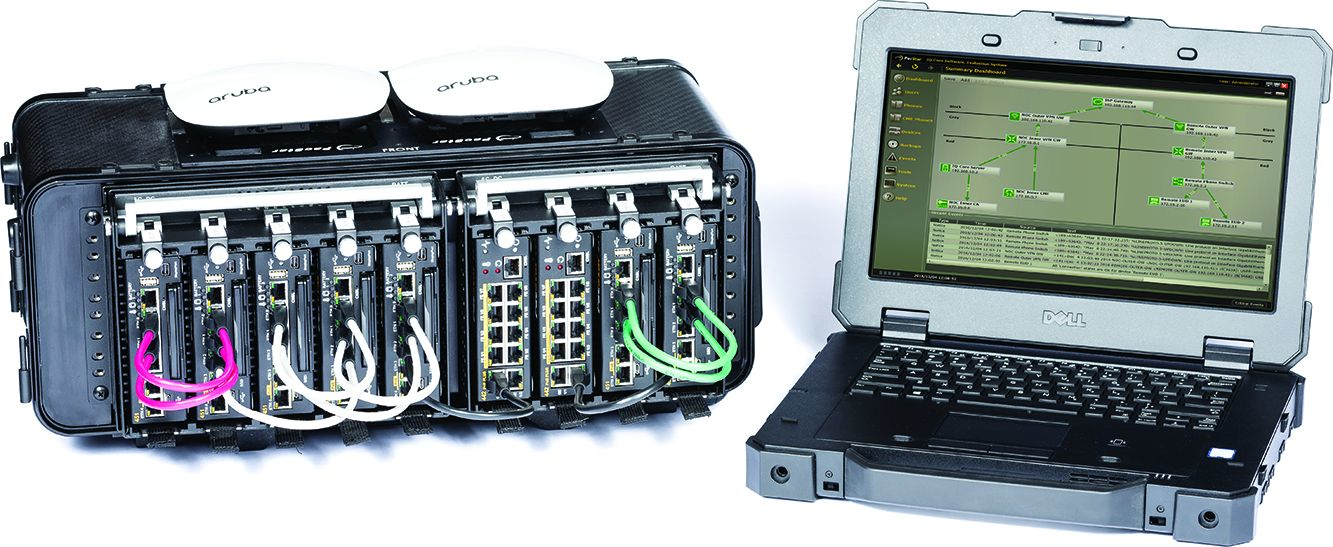 The PacStar Secure Wireless Command Post has demonstrated transformation for military requirements because it marries a modular communications package of hardware and software that reduces the management burden for tactical high-security communications.