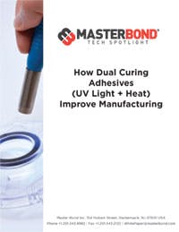 How Dual Curing Adhesives (UV Light + Heat) Improve Manufacturing