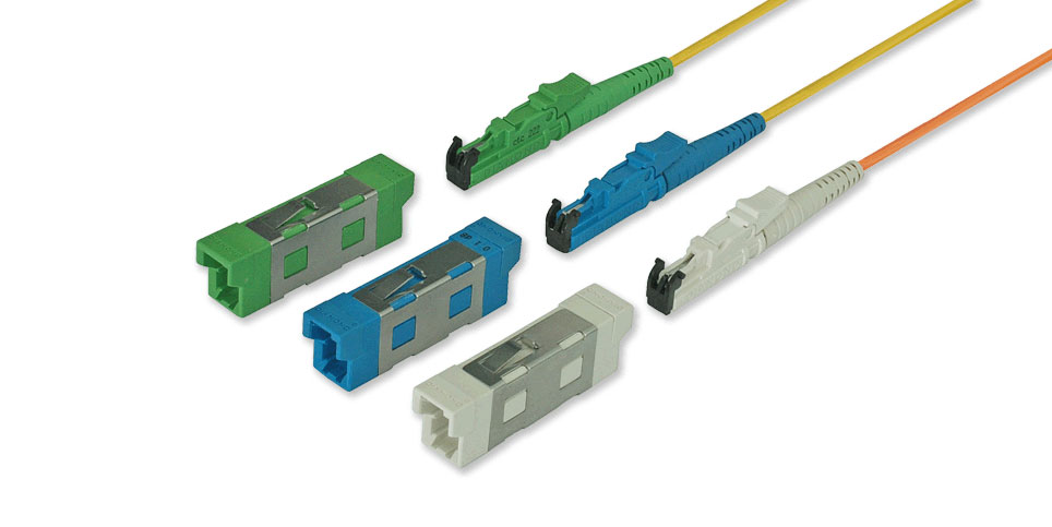 E 2000 Simplex Fiber Optic Connectors