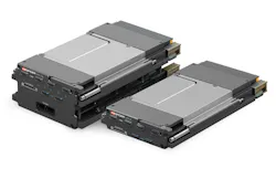 Two General Micro Systems Venom 3U OpenVPX boards, on the left a VPX-HS, a dual-slot 3U OpenVPX single-board system with four Thunderbolt 4 ports on the front panel, and on the right the VPX-S single-slot 3U OpenVPX single-board system with four Thunderbolt 4 ports. Two General Micro Systems Venom 3U OpenVPX boards, on the left a VPX-HS, a dual-slot 3U OpenVPX single-board system with four Thunderbolt 4 ports on the front panel, and on the right the VPX-S single-slot 3U OpenVPX single-board system with four Thunderbolt 4 ports.