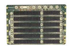 This OpenVPX, six-slot Gen-5 backplane is from Atrenne Systems in Brockton, Mass. This OpenVPX, six-slot Gen-5 backplane is from Atrenne Systems in Brockton, Mass.