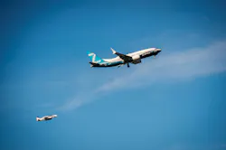 Boeing photo. Boeing photo.