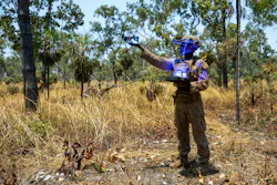 A U.S. Marine Corps technician uses artificial intelligence to fly an unmanned aircraft system during a squad attack range as a part of an exercise in Australia earlier this year. Marine Corps photo A U.S. Marine Corps technician uses artificial intelligence to fly an unmanned aircraft system during a squad attack range as a part of an exercise in Australia earlier this year. Marine Corps photo