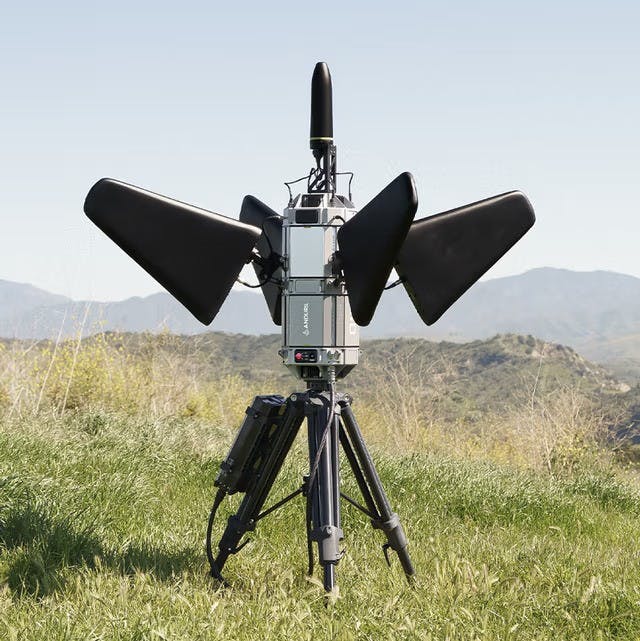 The Anduril Pulsar is an AI-enabled family of software-defined electromagnetic warfare systems for counter-UAV missions.