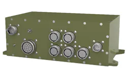 The Hermod II rugged 10 Gigabit Ethernet switch is for military and industrial ground vehicles. The Hermod II rugged 10 Gigabit Ethernet switch is for military and industrial ground vehicles.