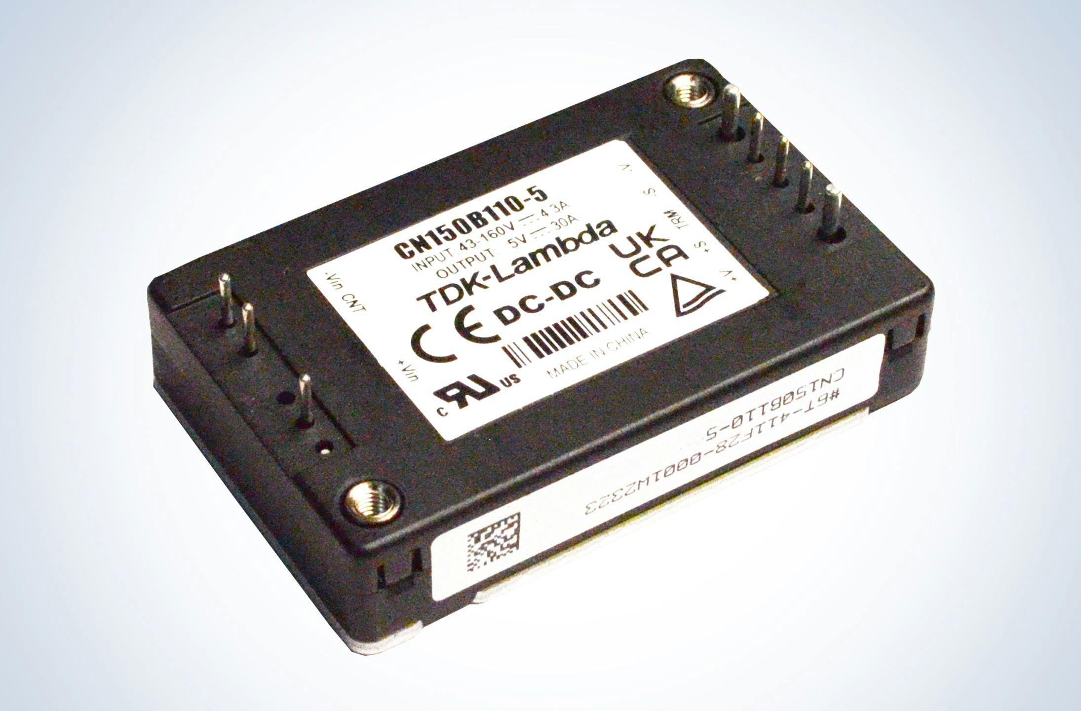 CN-B110 DC-DC converters power supplies are for robotics, power generation, and autonomous vehicles