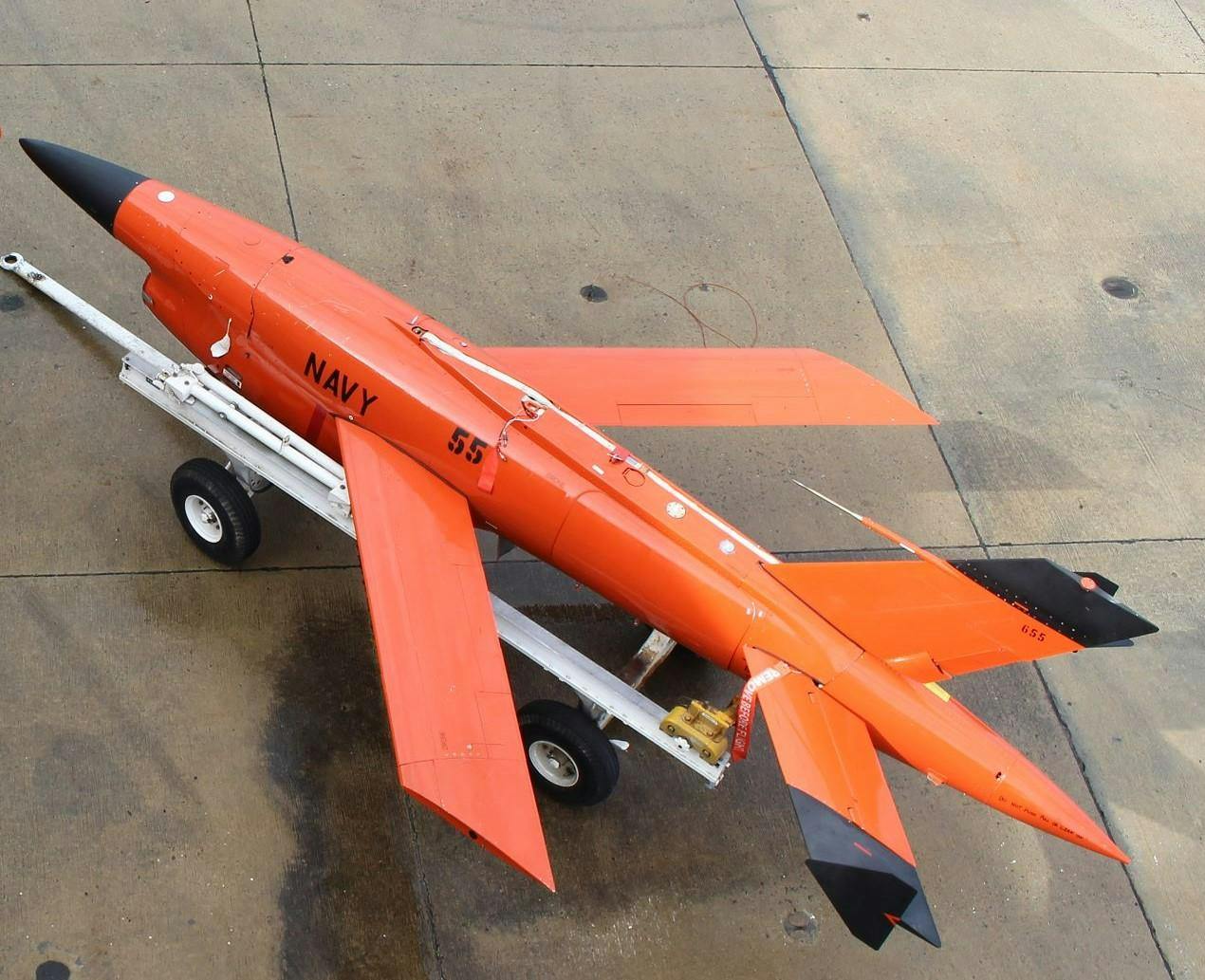 The BQM-34S's large payload capacity make it useful for fleet training and weapon system research, development, test, and evaluation